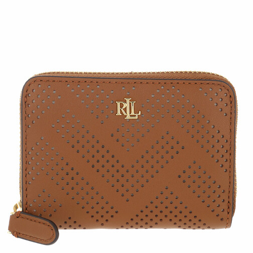 Lauren Ralph Lauren Small Zip Wallet Lauren Tan Portemonnaie mit Zip