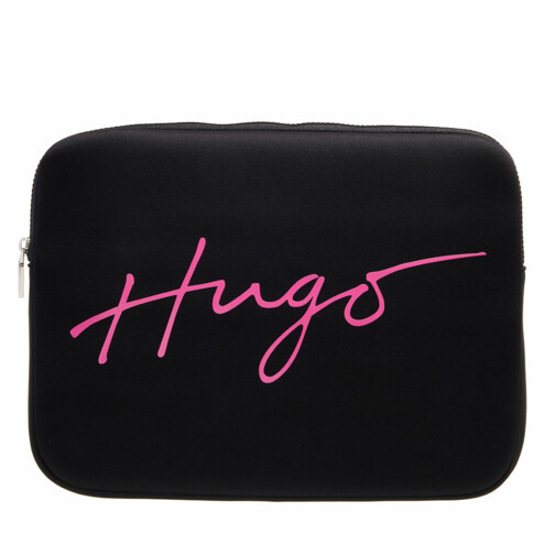 Hugo Love Laptop CaseL 10238823 01 Black Laptophülle