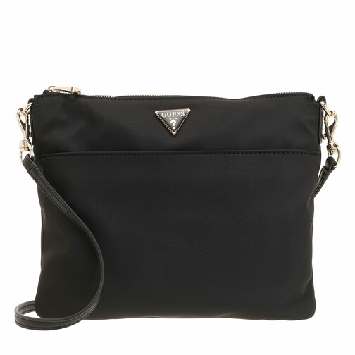 Guess Eco Gemma Crossbody Swing Pack Black Crossbody Bag