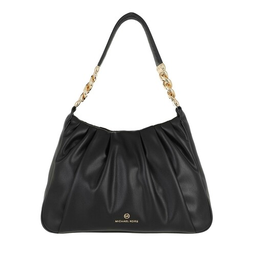 Michael Kors Hannah Medium Shoulder Black Hobo Bag