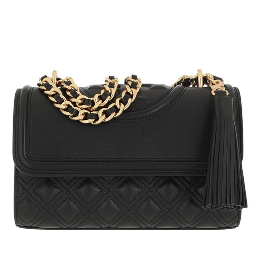Tory Burch Fleming Small Convertible Shoulder Bag Black Crossbody Bag