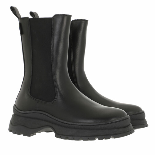 Ted Baker Wfb Lilanna Leather Chelsea Chunky Sole Boot Black Chelsea